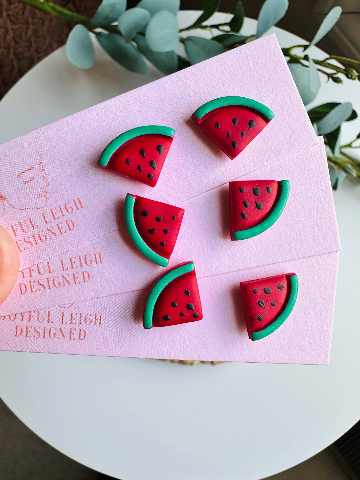 Watermelon Stud Earrings