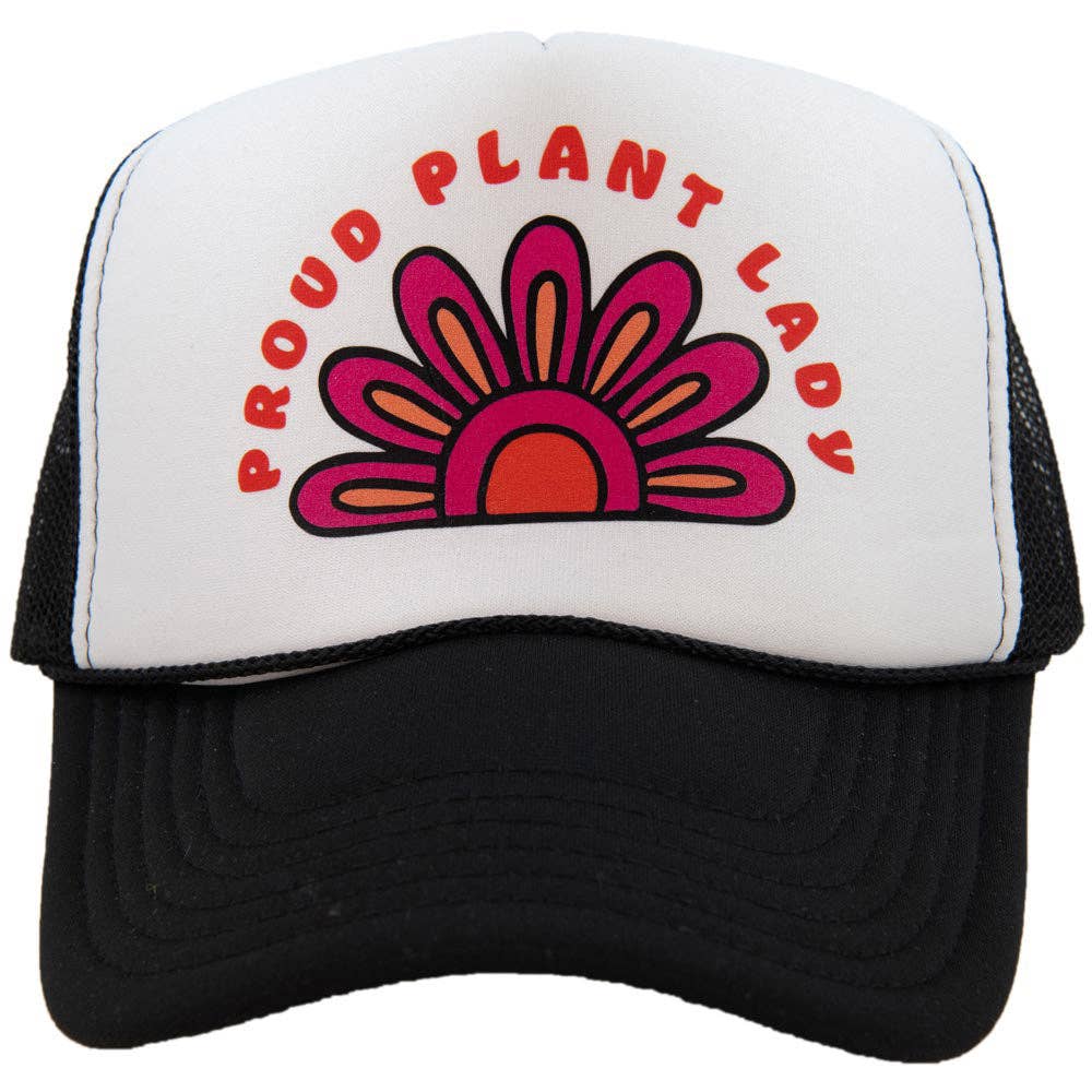 Proud Plant Lady Foam Trucker Hat Snapback