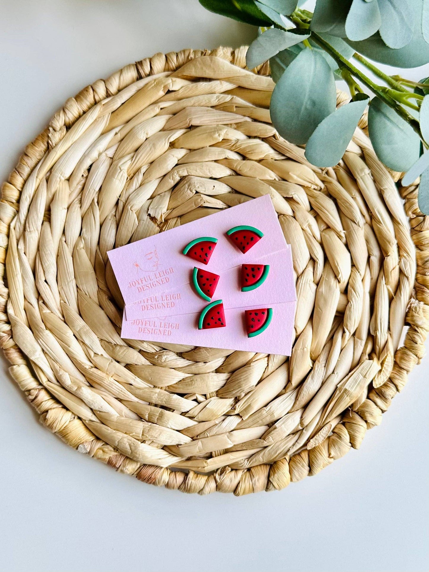 Watermelon Stud Earrings